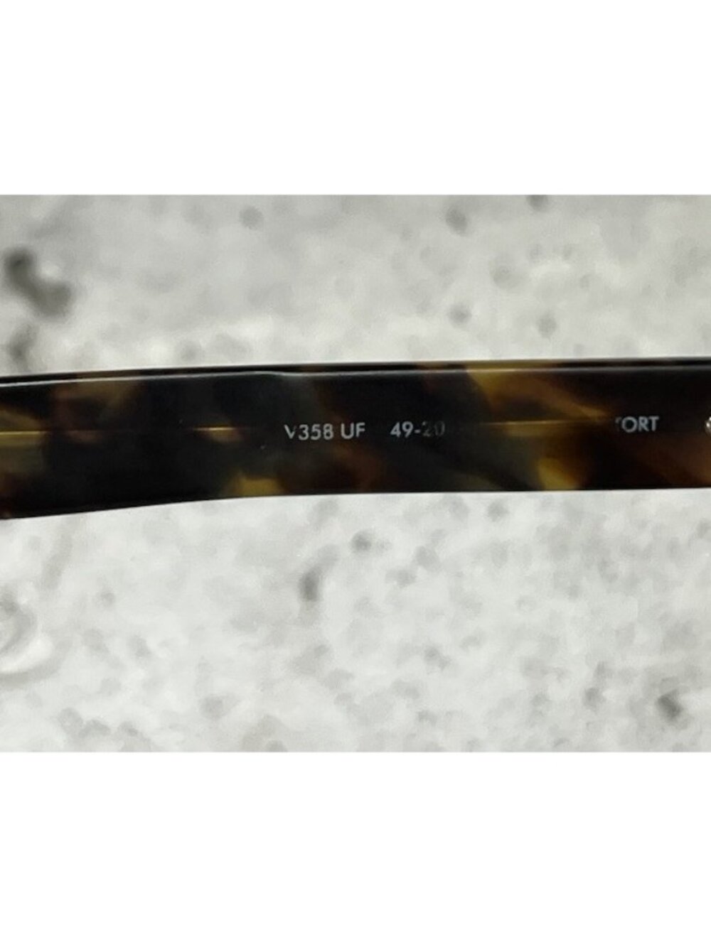 John Varvatos V358 UF Matte Tokyo Tortoise Round Eyeglasses Frames 49-20-145 - Picture 7 of 8